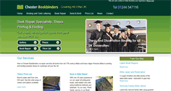 Desktop Screenshot of chesterbookbinders.co.uk